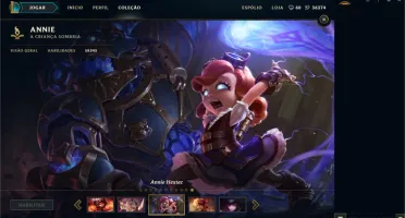 Conta Prata 1 com mais de 720 skins