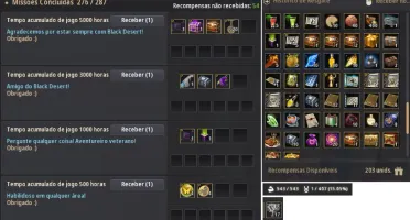 Conta Black Desert Online (early endgame, life-skiller)