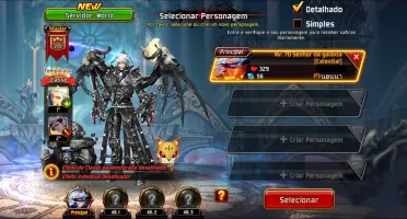 Conta do Kritika lev 70 Personagem Despertado
