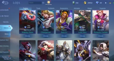CONTA MOBILE LEGENDS - EPIC E COLLECTOR
