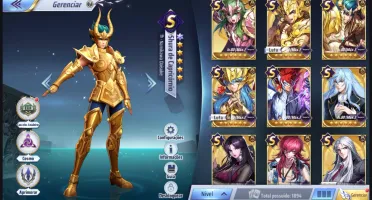 Conta saint seiya aweking nivel 61 A-17