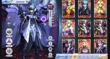 Conta saint seiya aweking nivel 61 A-17