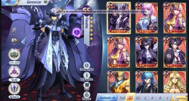 Conta saint seiya aweking nivel 61 A-17