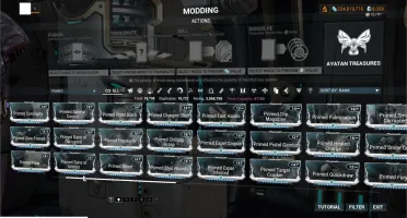 2 conta warframe uma mr31 lendario - ''mr14 tudo cash shop''