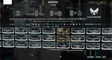 2 conta warframe uma mr31 lendario - ''mr14 tudo cash shop''
