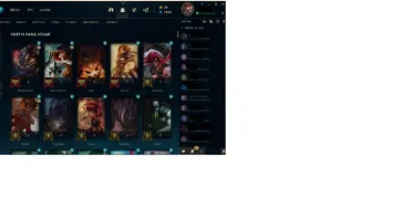 Conta lol ouro 4 com 146 campeoes e 69 skins