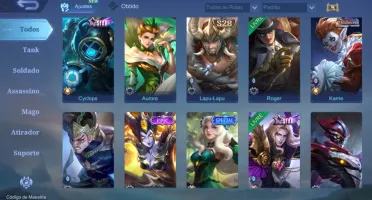 Conta mobile Legends