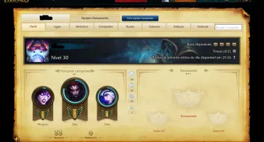 Vendo Conta lol Unranked/27 campeões