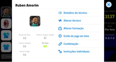 Conta de efootball mobile