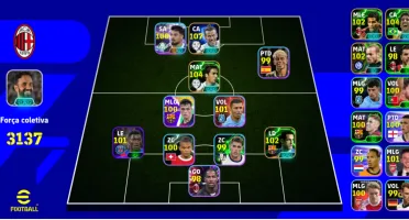 Conta de efootball mobile