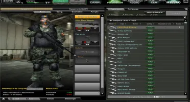 Vendo conta Combat Arms, conhecida nos campeonatos LB7,WGB