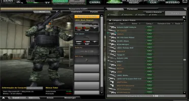 Vendo conta Combat Arms, conhecida nos campeonatos LB7,WGB