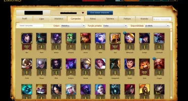 Conta League Of Legends Prata 1