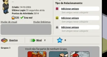 Conta HABBO 2006