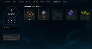 Conta League of Legends Platina 2 - 63 campeões / 24 Skins