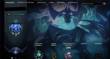 Conta League of Legends Platina 2 - 63 campeões / 24 Skins