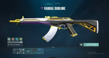 Conta valorant com skins de vandal