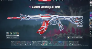 Conta valorant com skins de vandal