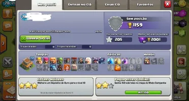 Clash of clans cv8 bem upada