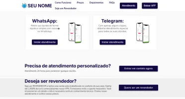 Landing Page Provedor De Internet Ilimitada