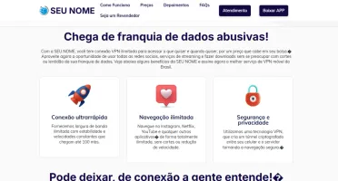 Landing Page Provedor De Internet Ilimitada