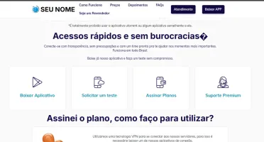 Landing Page Provedor De Internet Ilimitada