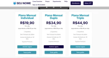 Landing Page Provedor De Internet Ilimitada