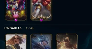 Conta riot games Tft/lol Mestre tft. skins e champs.