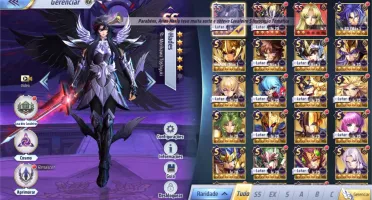 Conta Saint Seiya Awakening Lv 48