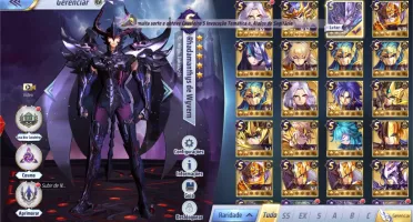 Conta Saint Seiya Awakening Lv 48