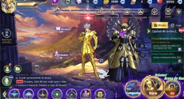 Conta Saint Seiya Awakening Lv 48