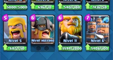 Conta Clash Royale lv 12 60% pro 13, 5400+ trofeis