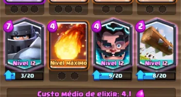 Conta Clash Royale lv 12 60% pro 13, 5400+ trofeis