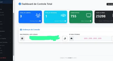 Painel Gerenciador de Clientes