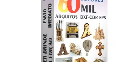 Pack Corte Laser Mais Cnc E Router, Artes Mdf, Acrílico, Mad