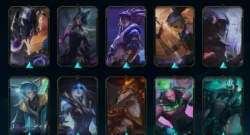 Conta de League of Legends FA (Full Access), 109 skins