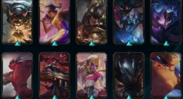 Conta de League of Legends FA (Full Access), 109 skins