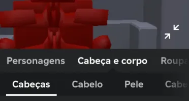 Conta de Roblox com skin colorida