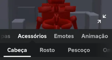 Conta de Roblox com skin colorida