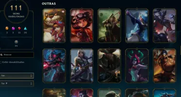 CONTA LOL- LVL 214 - 132 Champions - 111 Skins - FULL ACESSO