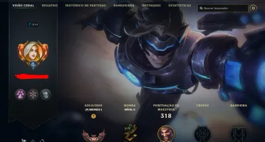 CONTA LOL- LVL 214 - 132 Champions - 111 Skins - FULL ACESSO