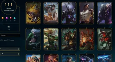 CONTA LOL- LVL 214 - 132 Champions - 111 Skins - FULL ACESSO