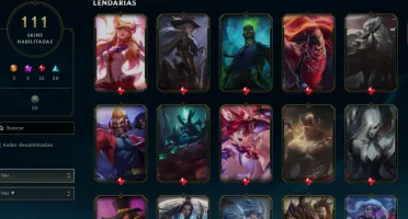 CONTA LOL- LVL 214 - 132 Champions - 111 Skins - FULL ACESSO