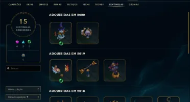 Conta ouro lol 230+ skins