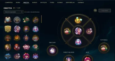 Conta ouro lol 230+ skins