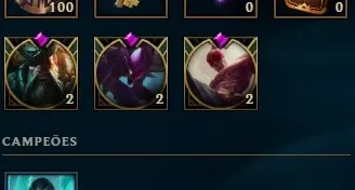 Conta League of legends, DIAMANTE 2