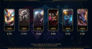 Conta smurf - Platina 4 - Email não confirmado