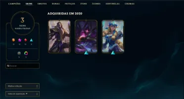 Conta smurf - Platina 4 - Email não confirmado