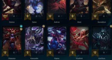 Conta smurf - Platina 4 - Email não confirmado