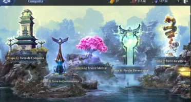 Conta Mir4 Taoista Com Pet Epico - Rei Leao khun